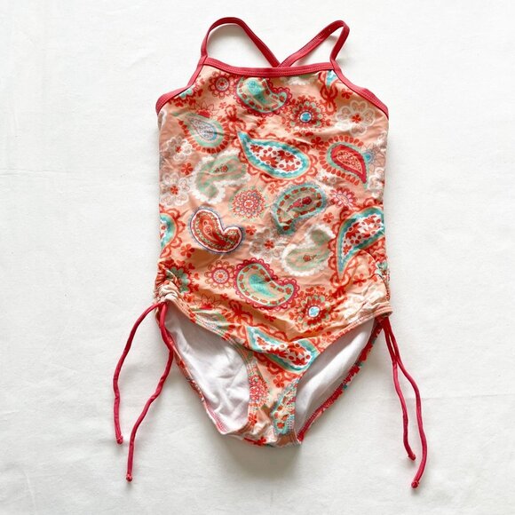 Kami Paisley Print One Piece Swimsuit size 6 - Picture 1 of 6
